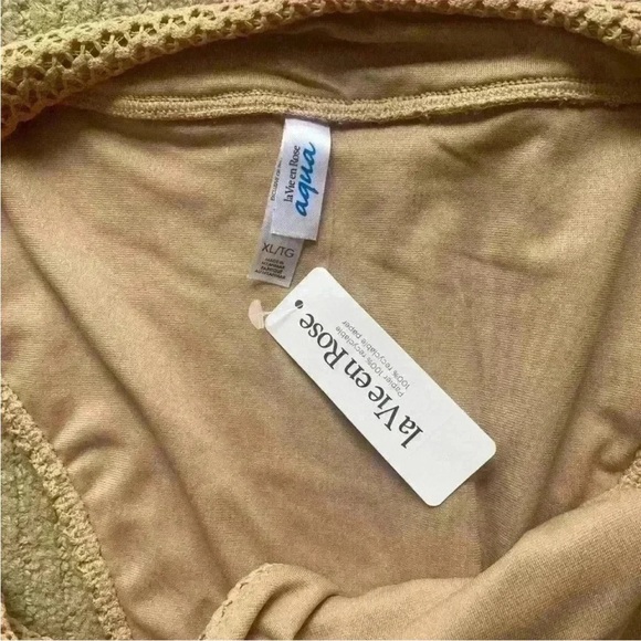 La Vie En Rose Bikini Bottom, beige tan, XL - Picture 3 of 5